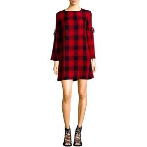 Beachlunchlounge Taya Buffalo Plaid Dress